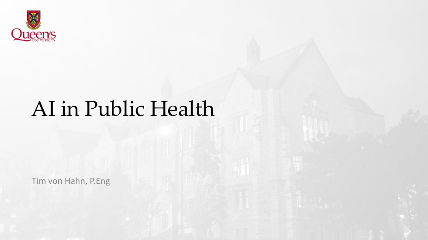 AI in Public Health